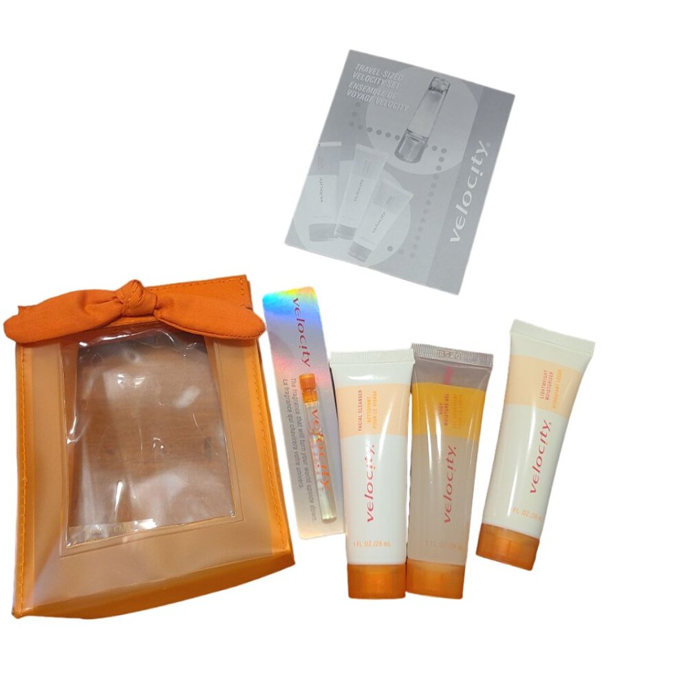 Mary Kay Velocity Travel Set Cleanser Body Moisture Lightweight Moisturizer